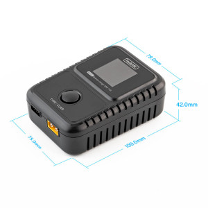 Зарядний пристрій ToolkitRC M450 — AC 50W, 1 канал, 5A, LiPo/LiHV/LiFe 2–4S для акумуляторів FPV-дронів та RC-моделей. Photo 3